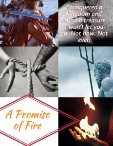 Book cover of Review: A Promise of Fire by Amanda Bouchet